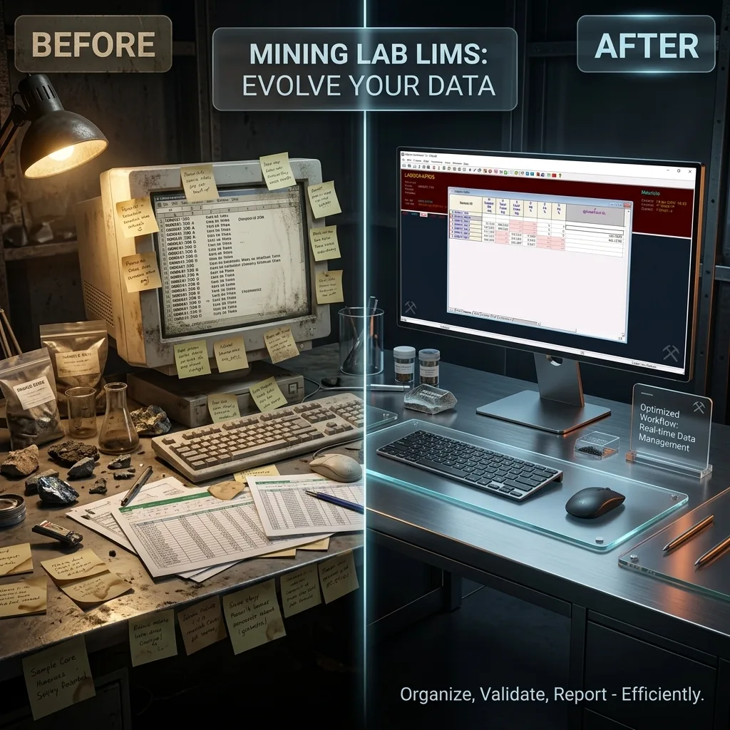 The Excel Trap: Why Mining Labs Are Moving Beyond Spreadsheets for Data Integrity